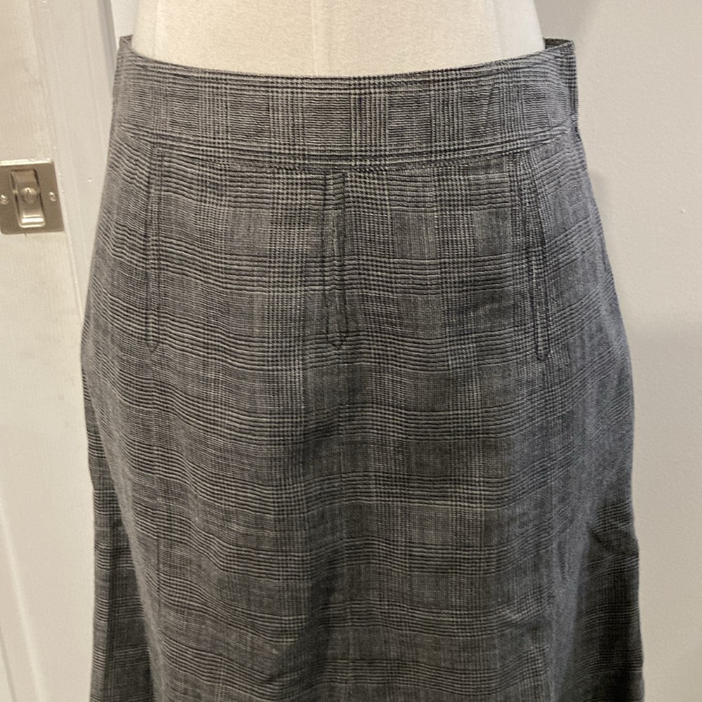 NWT Banana Republic wool houndstooth check skirt 2
